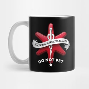 Emotional-Support-Husband-Do-Not-Pet Mug